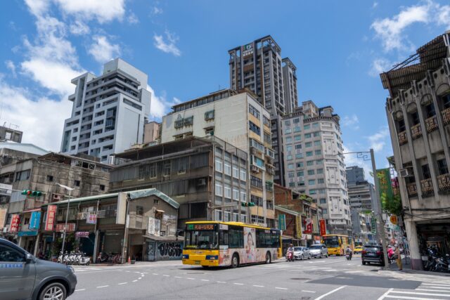台北 街並み