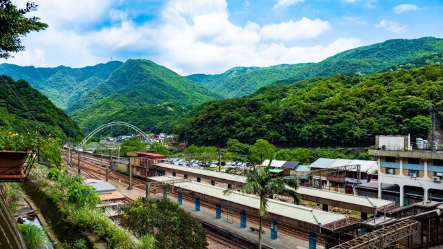 台湾　猫村　侯硐