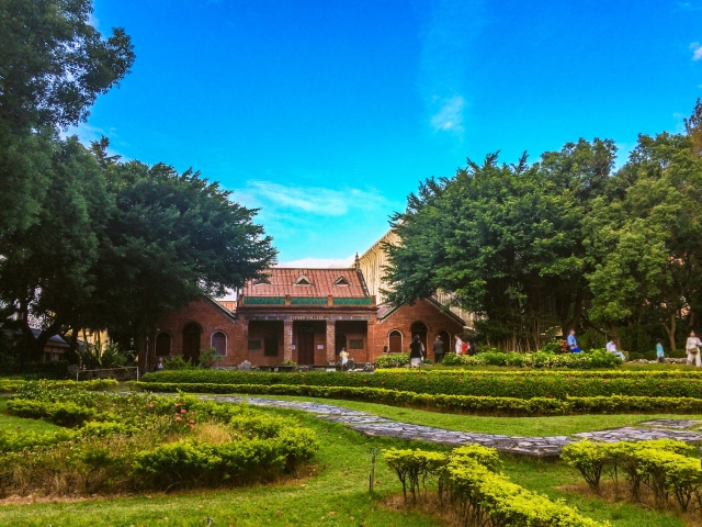 紅毛城・真理大学エリア