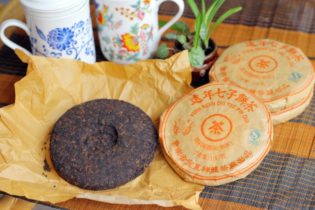 台湾の餅茶