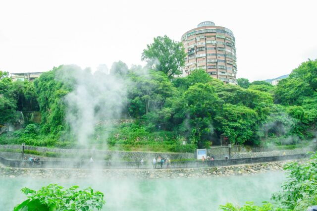 北投温泉 街並み