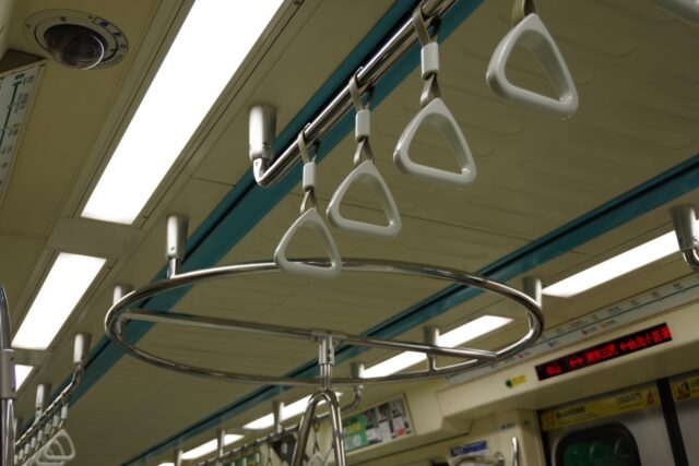 台北MRT　車内